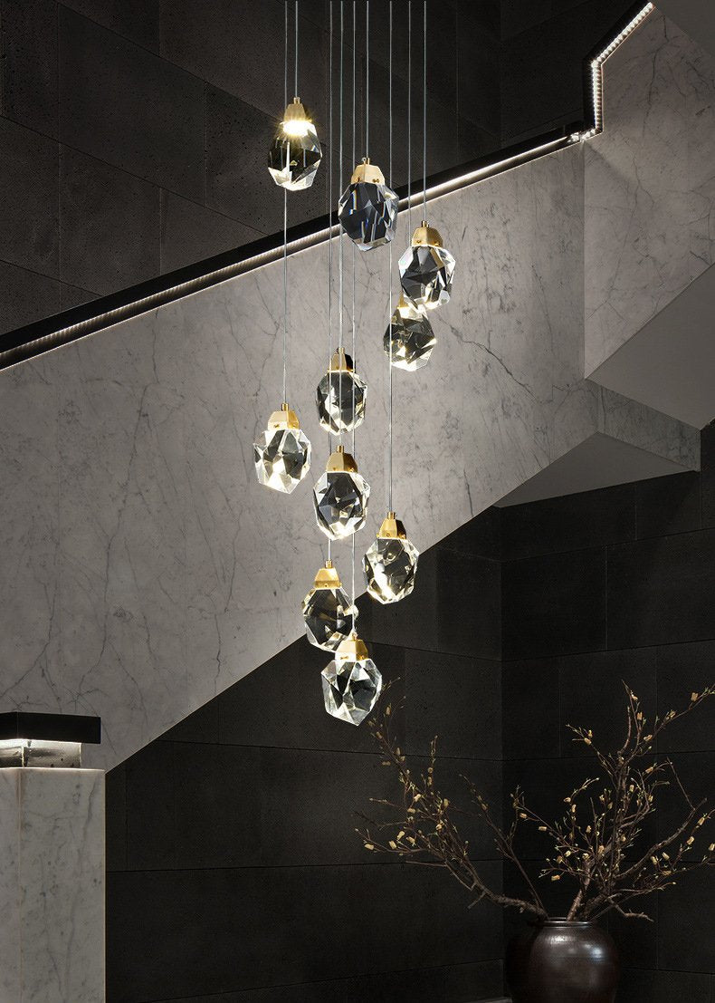 Entry lighting high ceiling