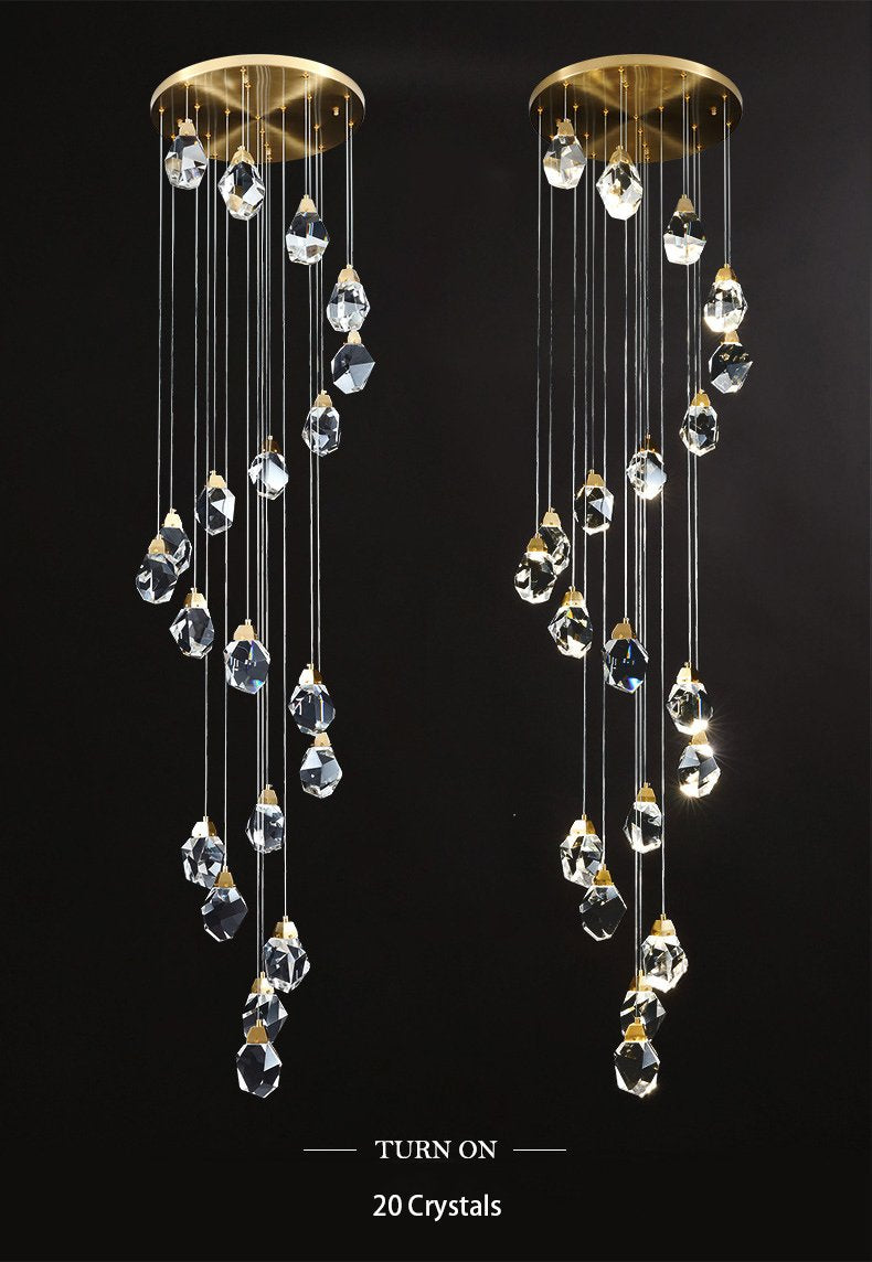 high ceiling pendant chandelier