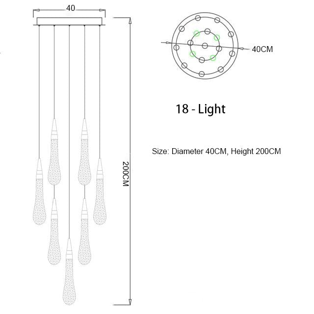 foyer crystal chandelier