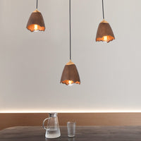 Thumbnail for Wooden Bell Pendant Light
