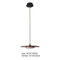 Thumbnail for Wooden Lotus Pendant Light