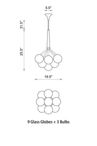 Thumbnail for dimmable pendant lights for home lighting