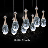 Thumbnail for round crystal chandelier with multi pendants