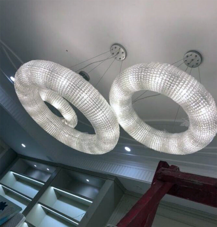 Vintage Crystal Chandelier | Chrome Multi-Light LED | Aurorae