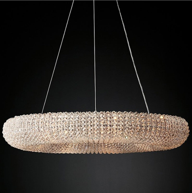 Vintage Crystal Chandelier | Chrome Multi-Light LED | Aurorae