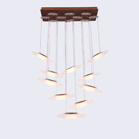 Thumbnail for Postmodern Luxury Wooden Chandelier