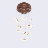 Thumbnail for Postmodern Luxury Wooden Chandelier