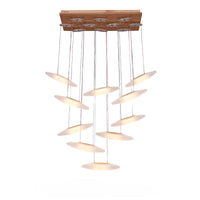 Thumbnail for Postmodern Luxury Wooden Chandelier