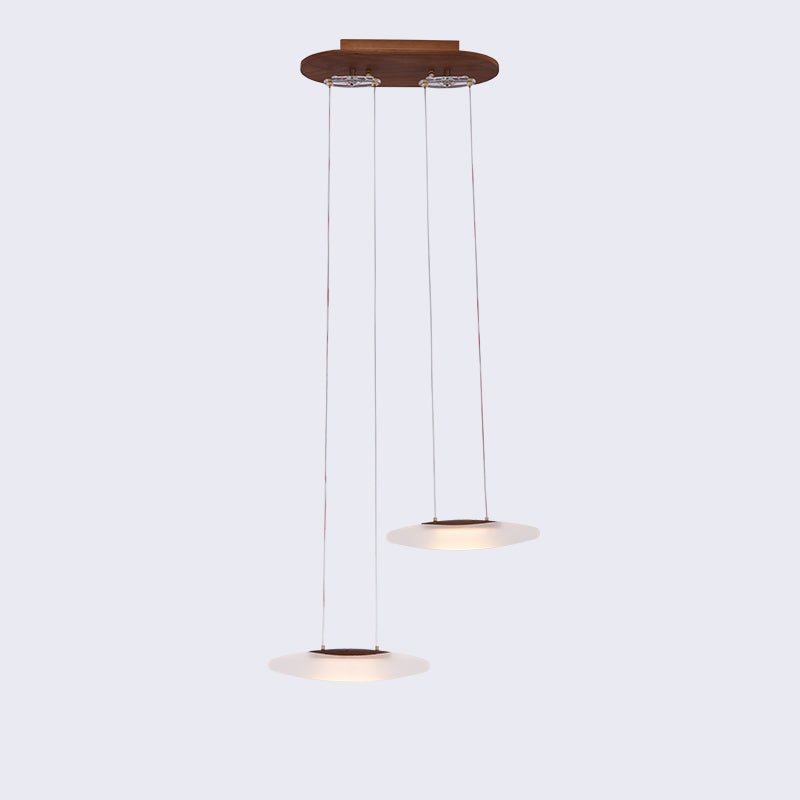 Postmodern Wooden Chandelier | Natural Luxury LED | Aurorae