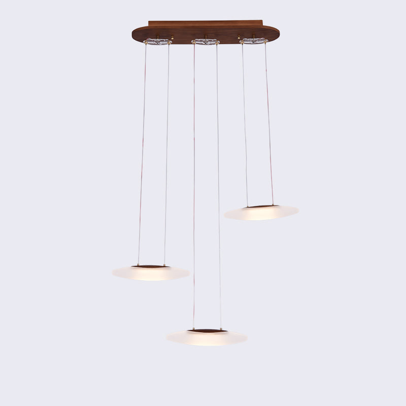 Postmodern Luxury Wooden Chandelier