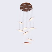 Thumbnail for Postmodern Luxury Wooden Chandelier