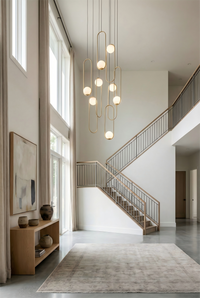 Thumbnail for Modern Minimalist Chandelier | Dimmable LED Elegance