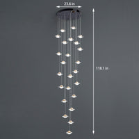 Thumbnail for Multi-Light Glass Pendant