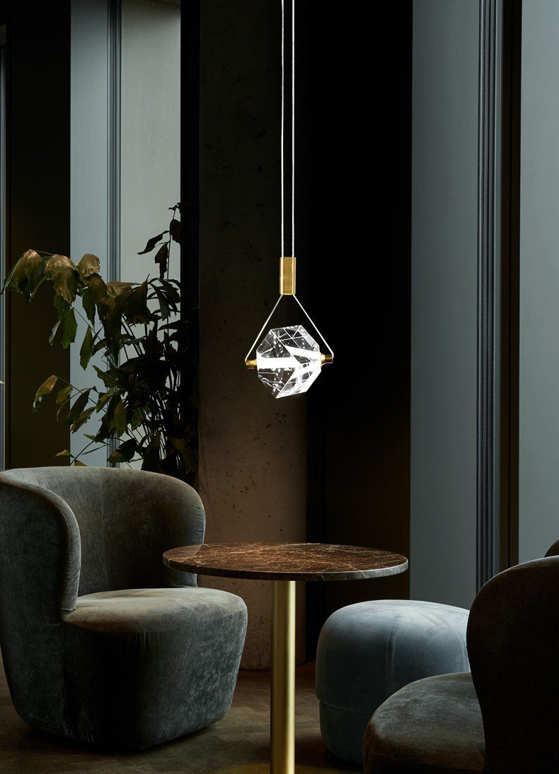 Angel Crystal Pendant Light | Staircase LED | Aurorae