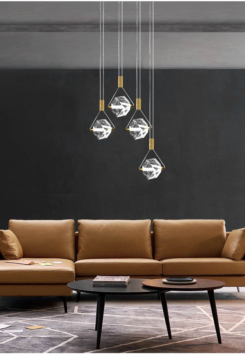 Angel Crystal Pendant Light | Staircase LED | Aurorae