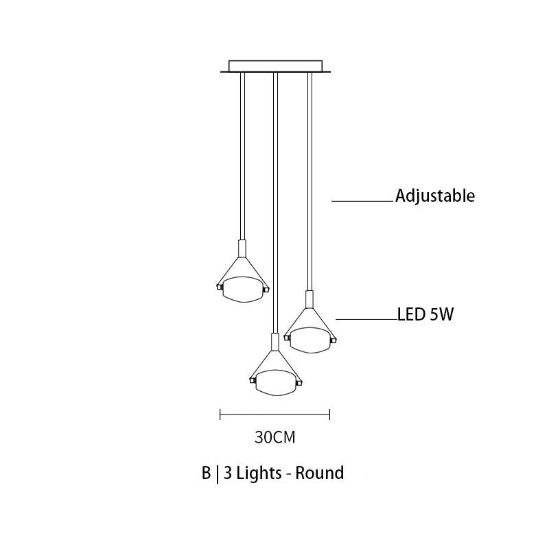 Angel Crystal Pendant Light | Staircase LED | Aurorae