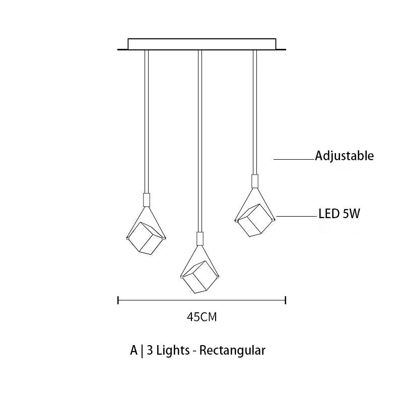 Angel Crystal Pendant Light | Staircase LED | Aurorae
