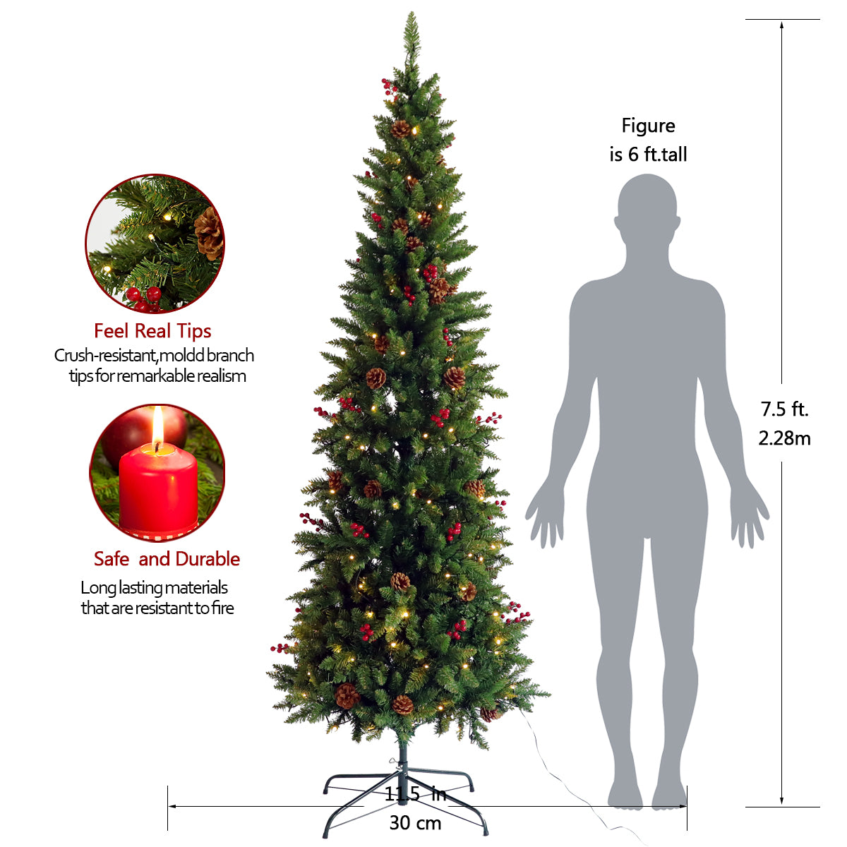Slim Christmas Tree – AURORAE