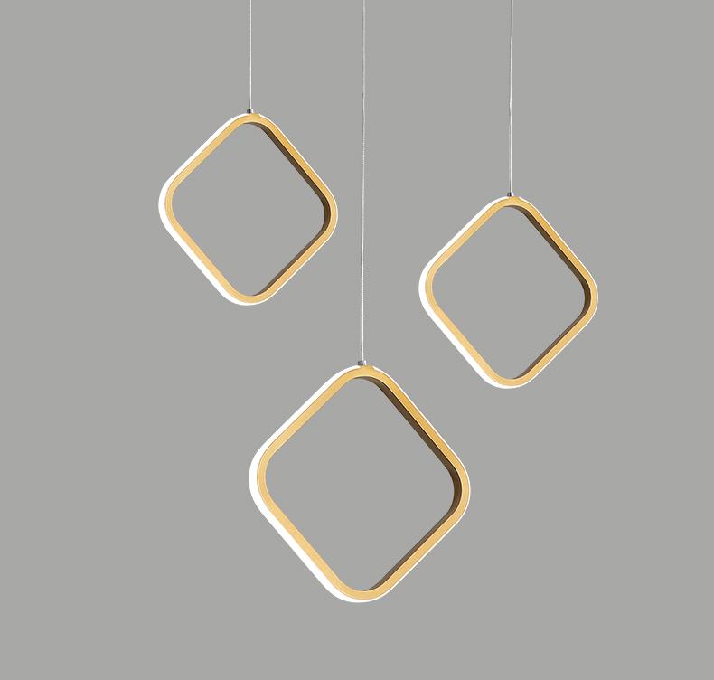 Asymmetrical LED Chandelier | Modern Staircase | Aurorae