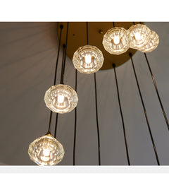 Staircase chandelier modern