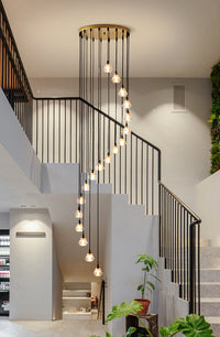 Thumbnail for Staircase lighting ideas chandeliers