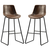 Thumbnail for Vintage Leatherier Bar Chairs