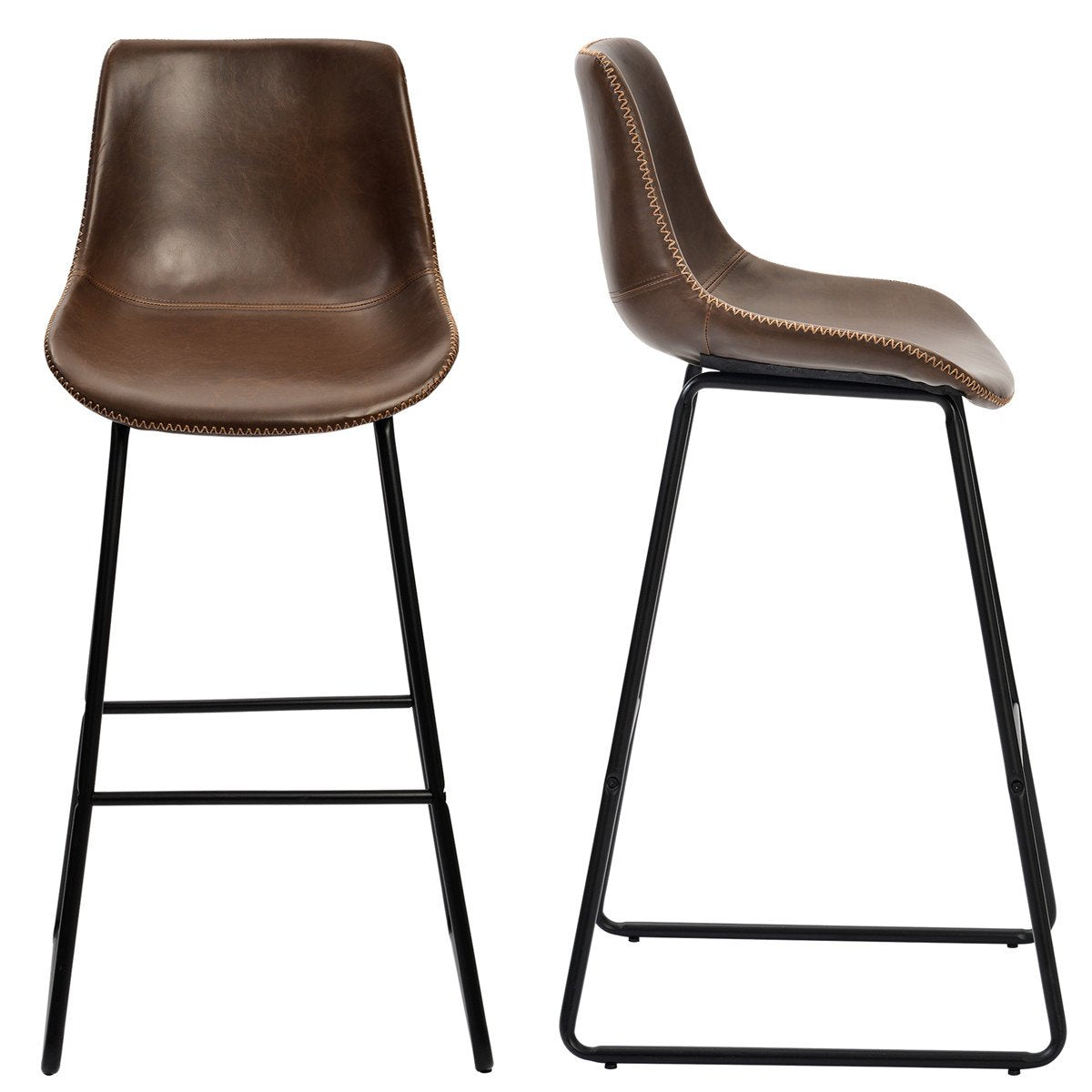 Vintage Leatherier Bar Chairs