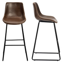 Thumbnail for Vintage Leatherier Bar Chairs