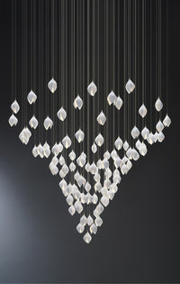 Thumbnail for living room chandeliers in white
