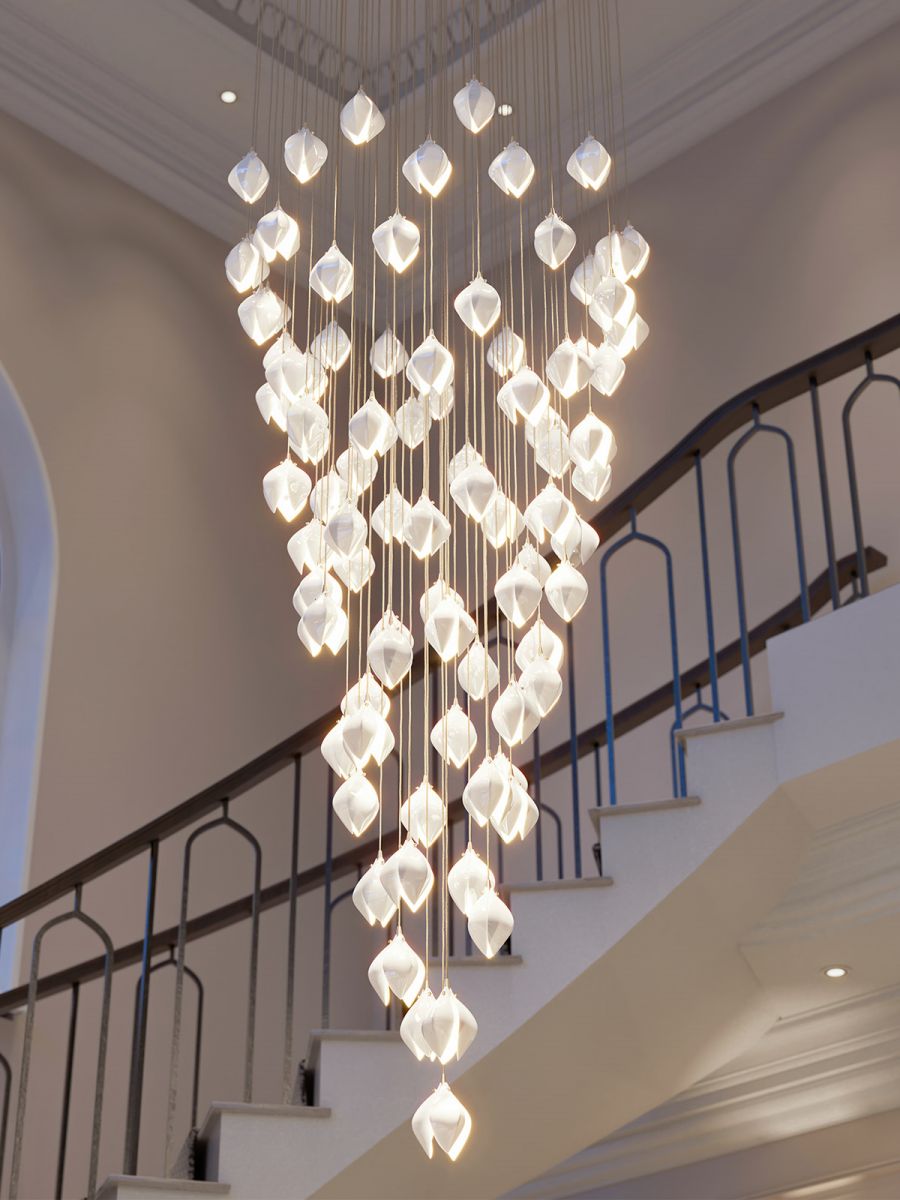 modern chandelier lighting for foyer