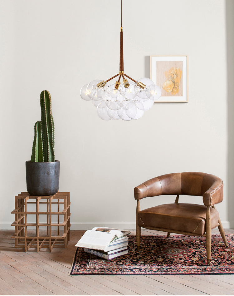 cluster bubble pendant lights for bedroom