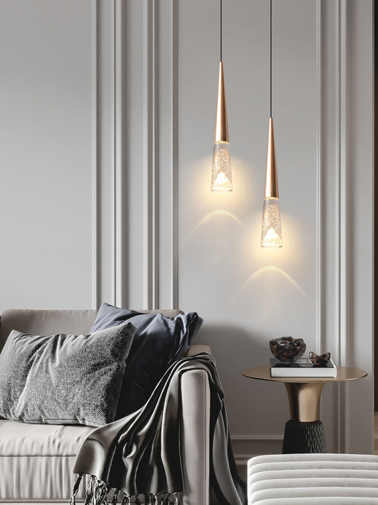 Cluster Iceberg Chandelier | Crystal Glass LED | Aurorae