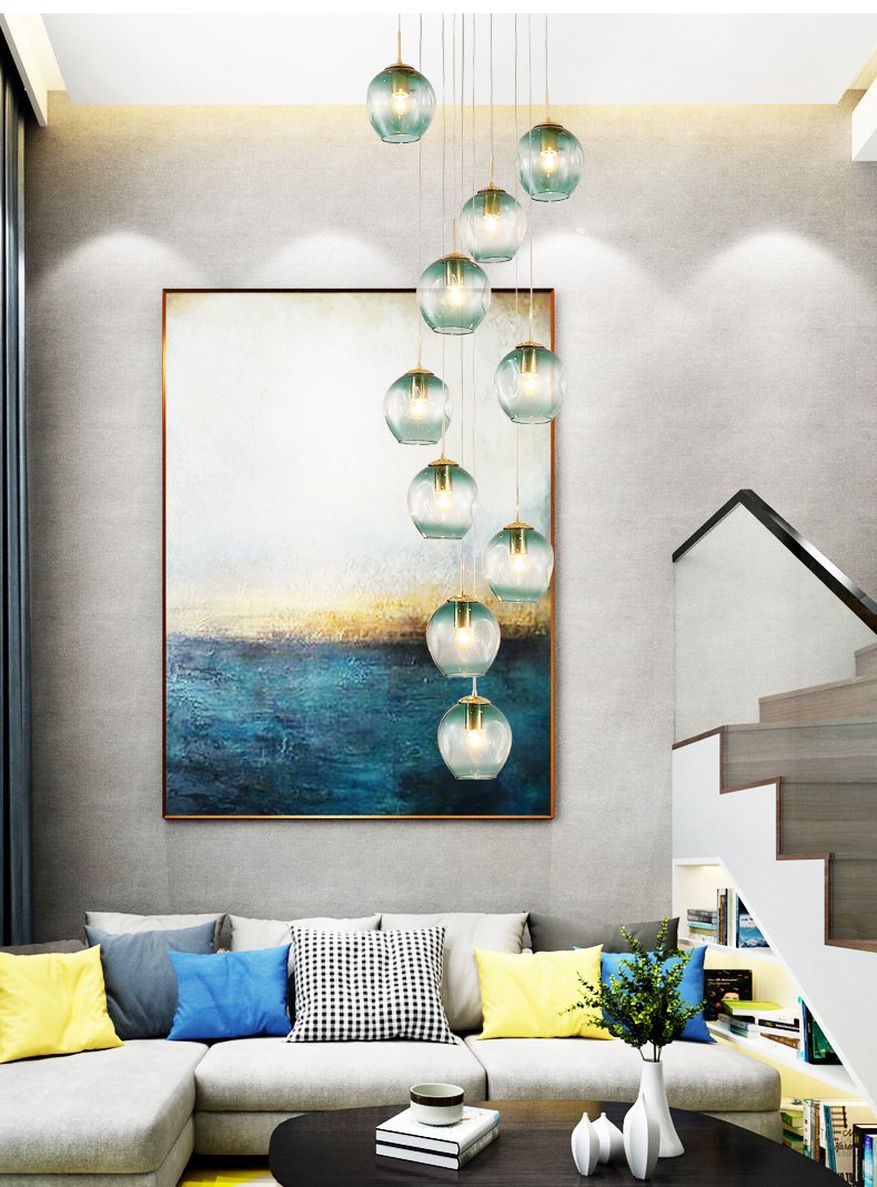 high ceiling pendant chandelier