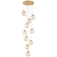 Staircase chandelier modern