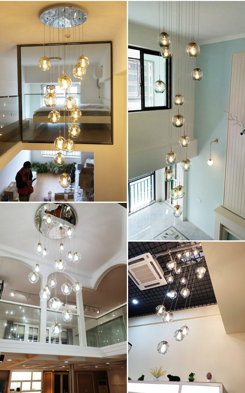 Staircase lighting ideas chandeliers