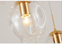 glass pendant lights for kitchen