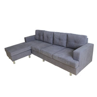 Thumbnail for Couch and Sofa Sets for Living Room with Reversible Chaise Lounge L Shape Home Furniture