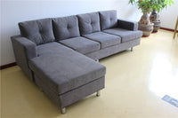 Thumbnail for Couch and Sofa Sets for Living Room with Reversible Chaise Lounge L Shape Home Furniture