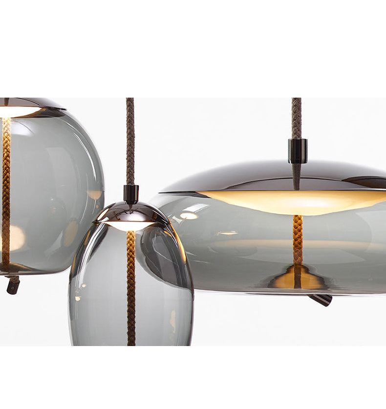 Art Glass Pendant Light | Modern Mini LED | Aurorae
