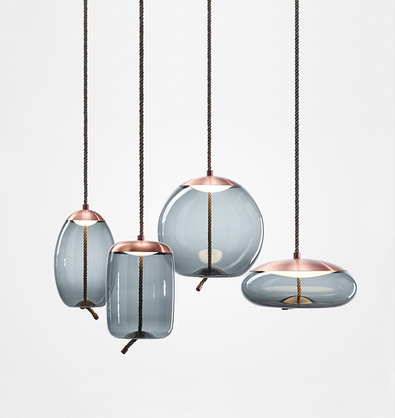 Art Glass Pendant Light | Modern Mini LED | Aurorae