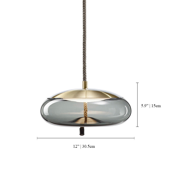 Art Glass Pendant Light | Modern Mini LED | Aurorae