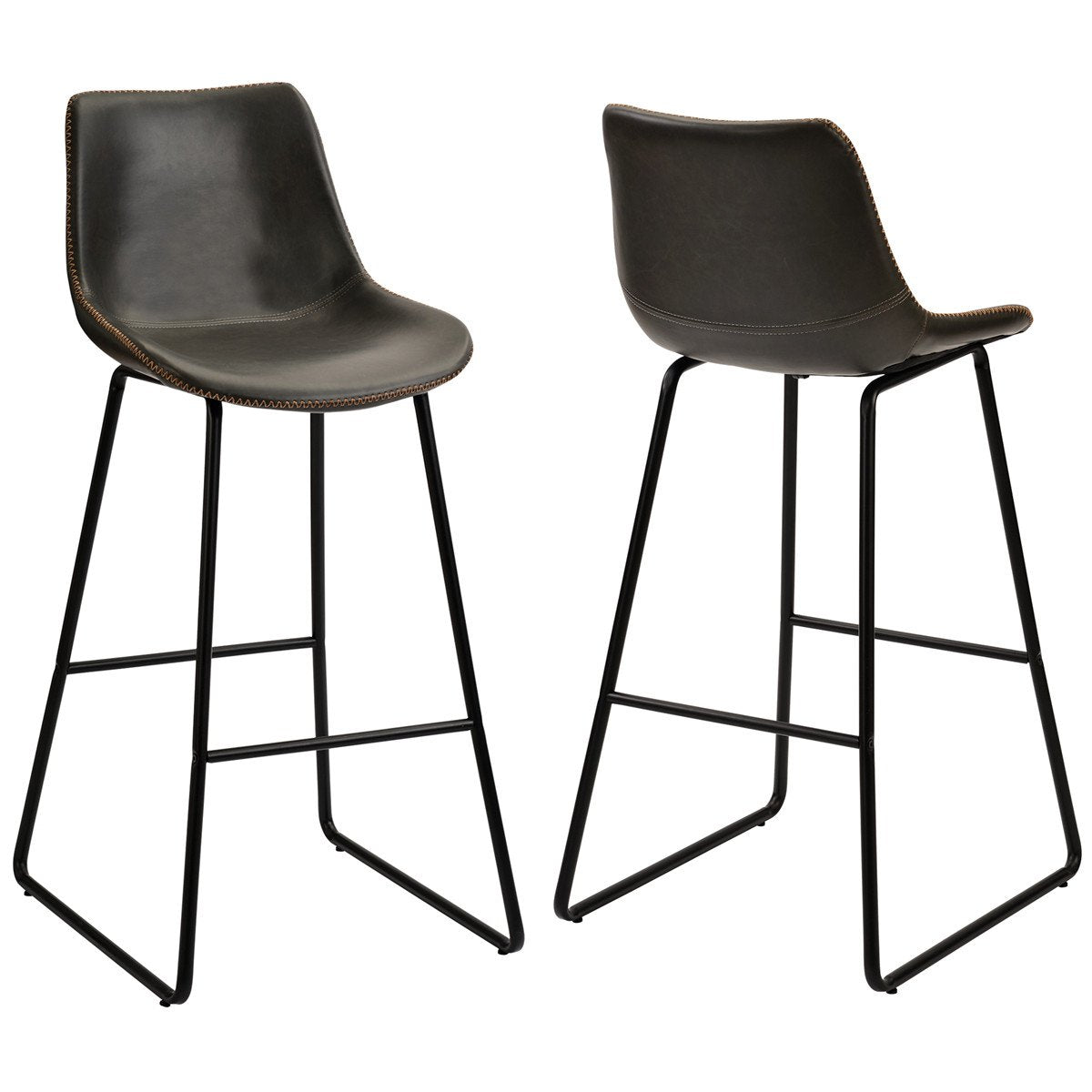 Vintage Leatherier Bar Chairs