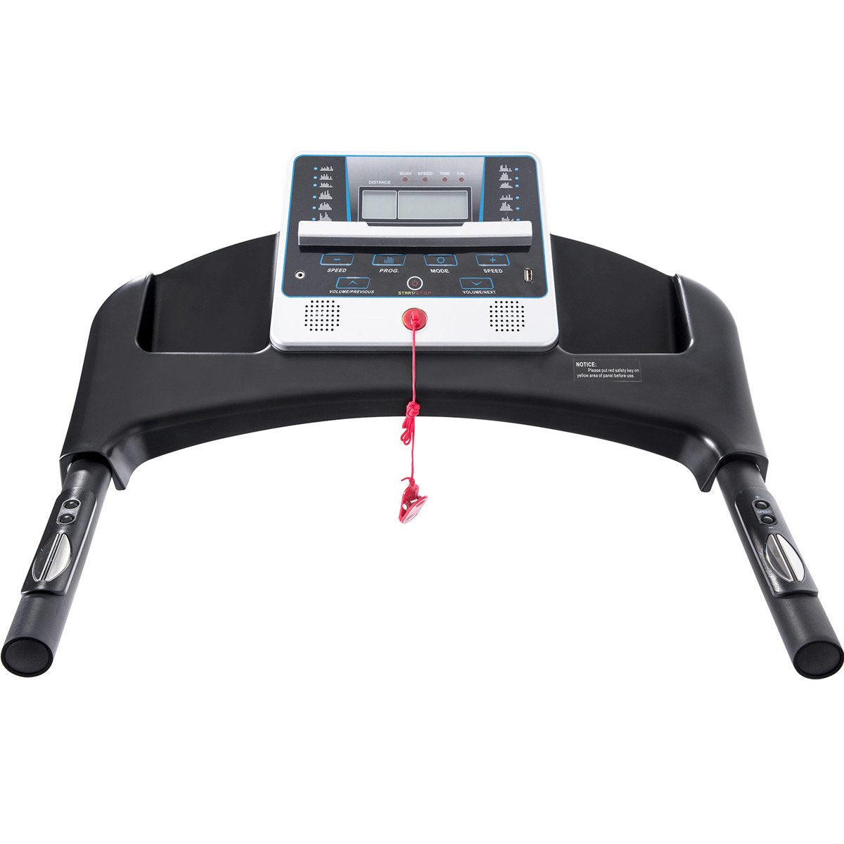 Electric Folding Treadmill Motorized Running Machine | Device Holder | Audio Speaker
