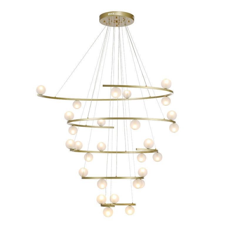 Circular chandelier