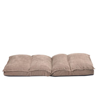 Thumbnail for Fabric Upholstered Folding Lazy Sofa Chair Adjustable Floor Sofa Chair