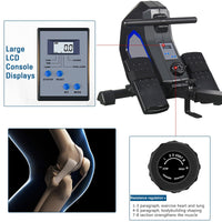 Thumbnail for Foldable Magnetic Rower Rowing Machine with 8 Resistance for Full Body Exercise