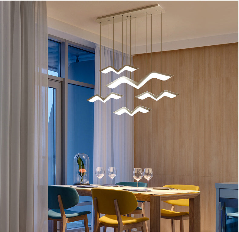 Freedom Petrel LED Chandelier | Modern Wing | Aurorae