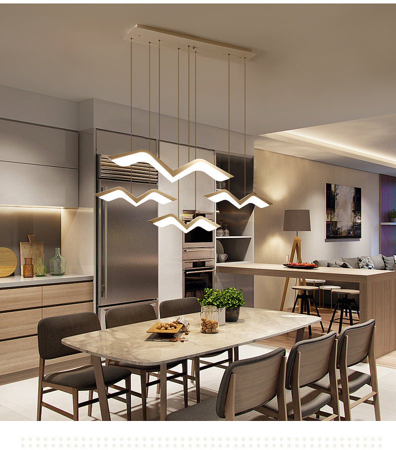 Freedom Petrel LED Chandelier | Modern Wing | Aurorae