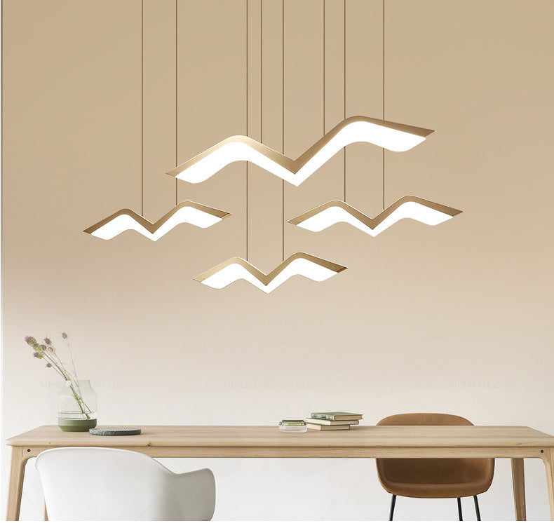 Freedom Petrel LED Chandelier | Modern Wing | Aurorae