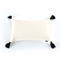 Thumbnail for Geometric Tufted Fringed Pillow Case